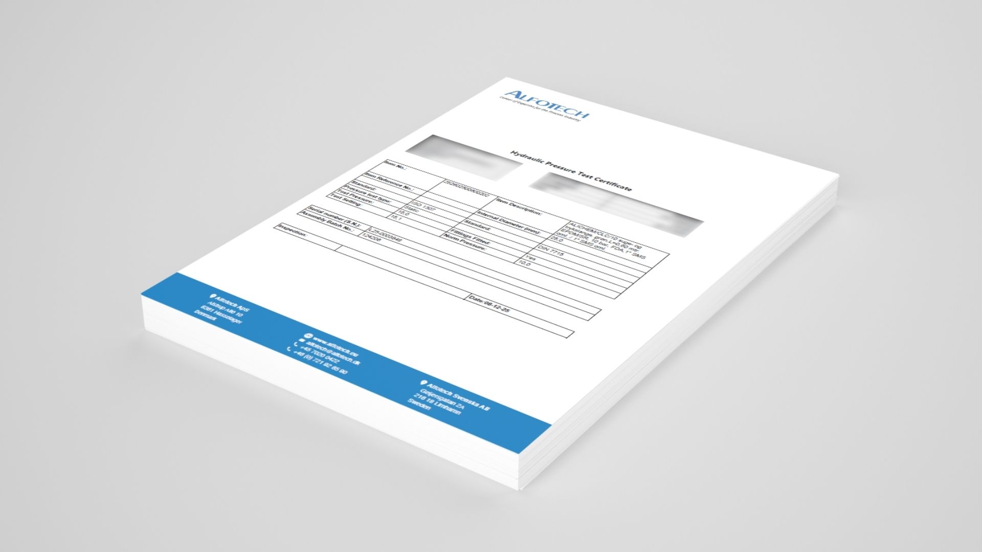 Varför du bör välja tryckprovningscertifikat