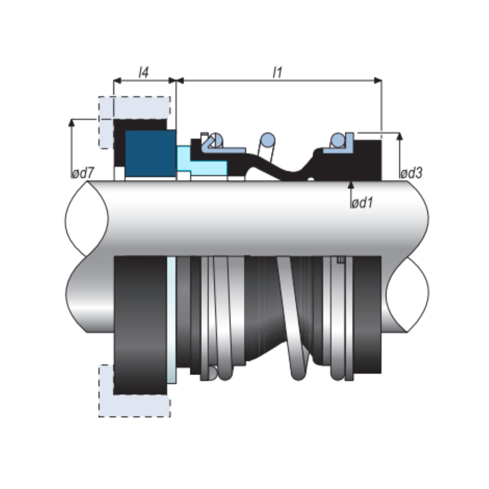 152 HQR axeltätning