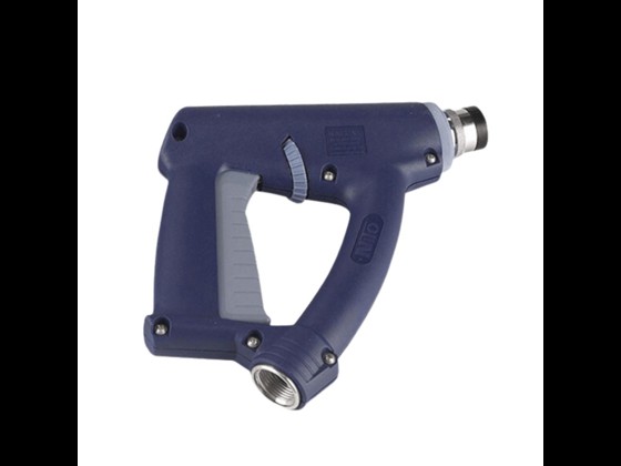 NITO II industripistol för spolning och rengöring. 3/4” gänga, 1/2” kopplingshus och justerbar stråle. Upp till 25 bar och 90 °C. Lämplig för industriellt bruk.