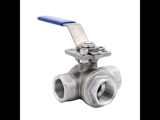 Vår rostfria 3-vägs L-borade kulventil har en slät yta, säkerhetslås, RG-muffar och fullt genomflöde. Packning tillverkad i PTFE. Beställ online!