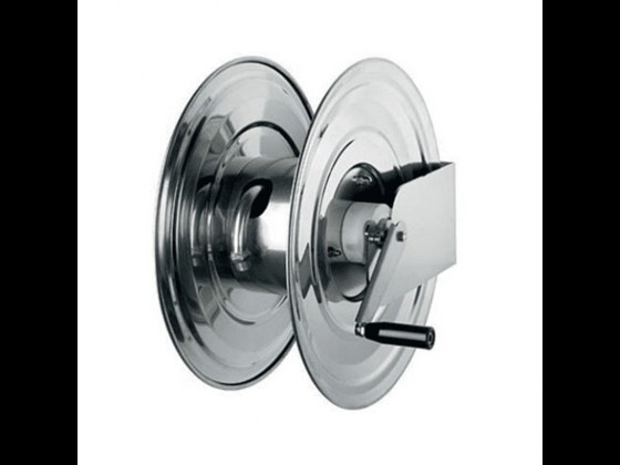 Alfotech's rostfria slangupprullare AFT 9002-9620 AVM är av hög kvalitet och har en manuell fjäderupprullare. Passar 1/2”, 3/4” och 1” slang (max 35m längd).