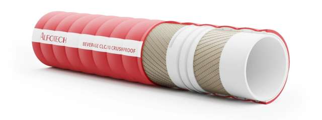 3D-grafik av Beverage CLC/10 Crushproof slang