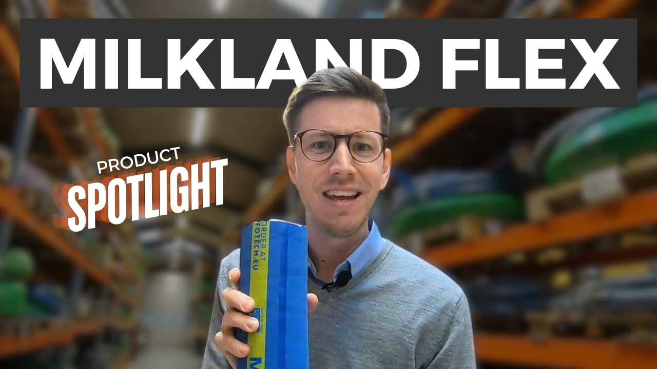 Ny industriell mjölkslang i Milkland-serien