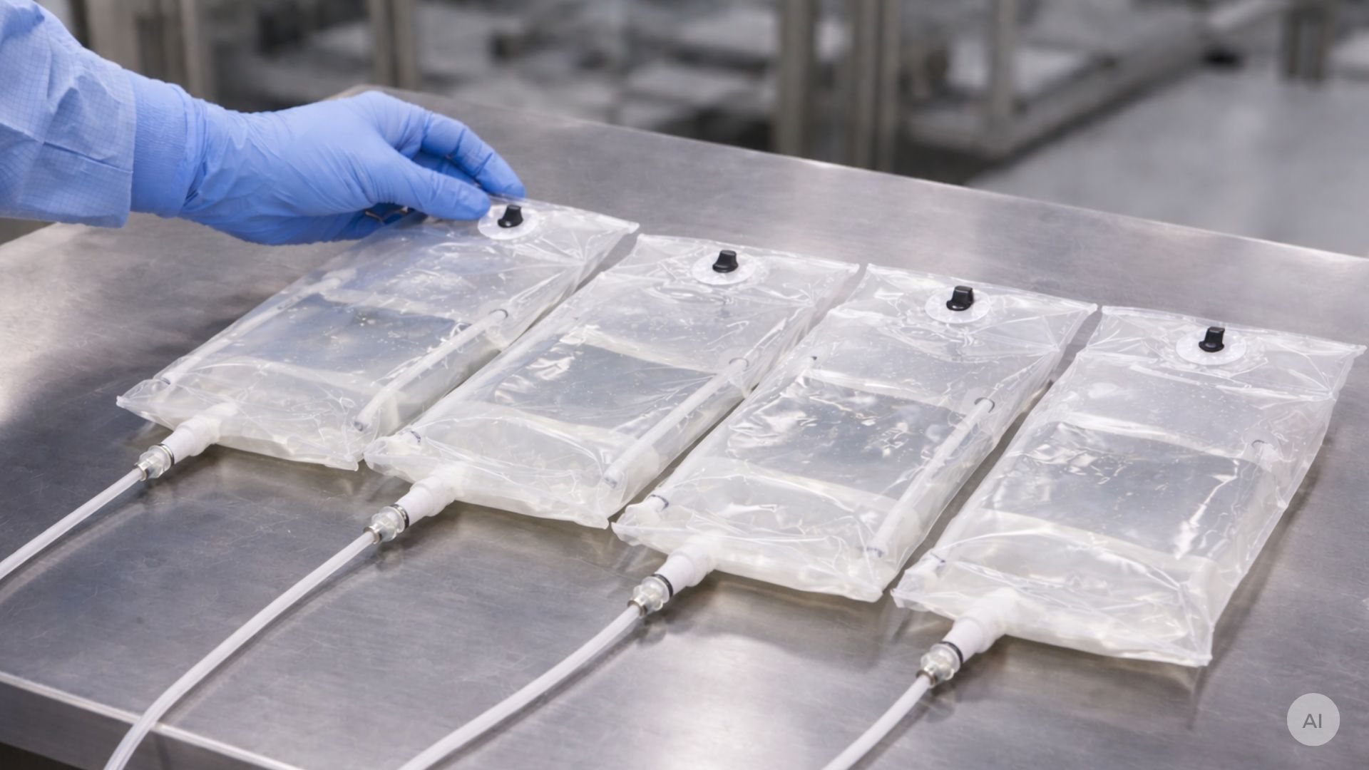 Single-use utan kompromisser: Säker medieöverföring med platinahärdat silikon