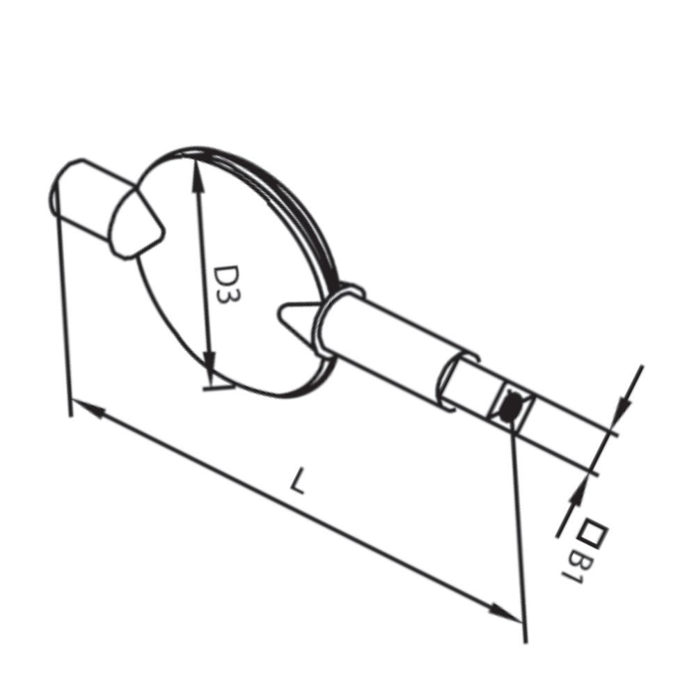Ventilskiva, AWH spjällventil, ISO