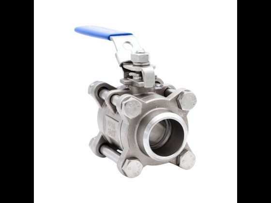 2-delad kulventil i AISI 316 med svetsändar har en slät yta, säkerhetslås, RG-muffar och fullt genomflöde. Används för avstängning av vätskor. Beställ idag!