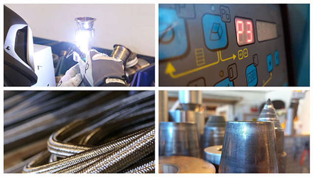 collage från monteringsverkstad