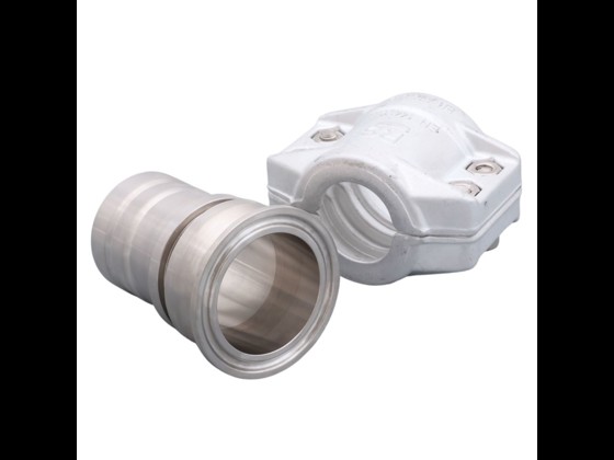 Alfotech's ISO Clamp-krage är tillverkad i rostfritt stål i mycket hög kvalitet. Stöder anslutningar mellan 25,0 mm och upp till 102,0 mm. Beställ här.