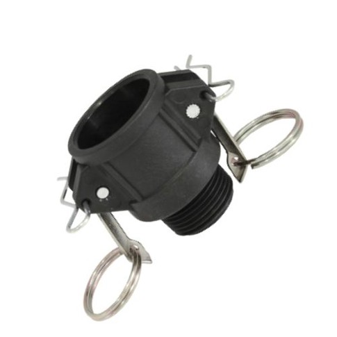 Camlock-kopplingshus, typ B, polypropylen