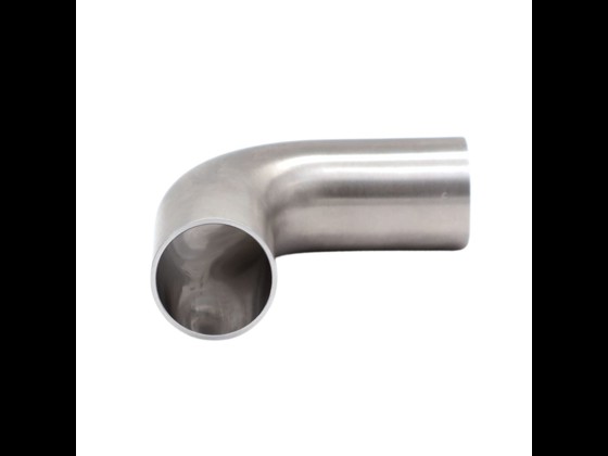Slitstark 90° rörböj i DS/SMS standard för hygieniska applikationer. Idealisk för livsmedelsindustrin. Beställ här!