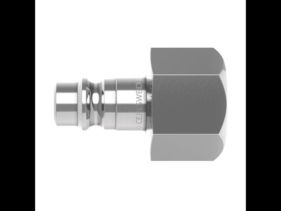 Cejn eSafe kopplingsmuff med invändig BSP-gänga. Tillverkad i rostfritt stål AISI 316. Lång livslängd och idealisk för aggressiva miljöer. Beställ här!