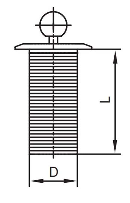 Filterinsats för smutsfilter, Y-typ