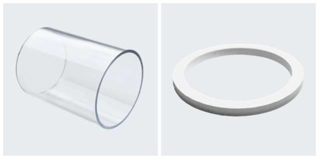 Collage med synglas och packning