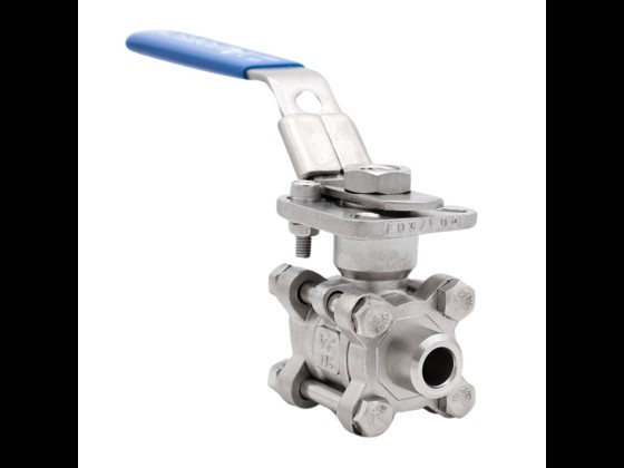 Vår 3-delade kulventil med svetsändar i rostfritt stål med ISO-top och svetsändar har en slät yta, säkerhetslås, RG-muffar och fullt genomflöde. Beställ online!