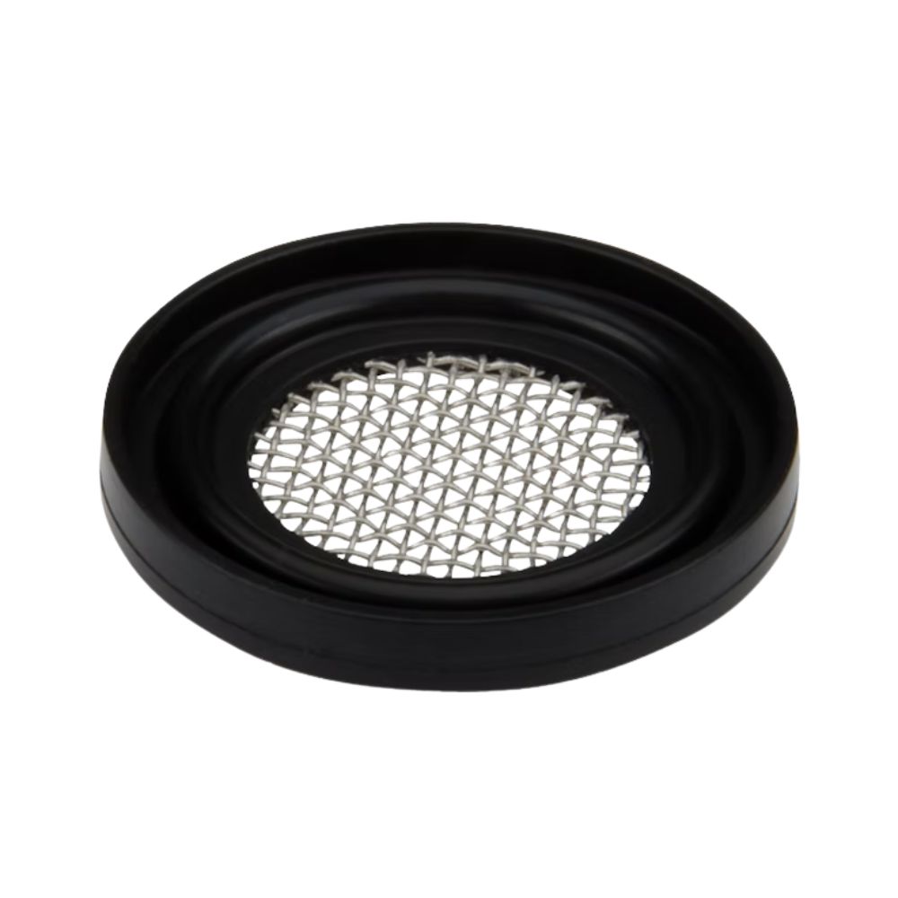 Filterpackning för Mini Clamp med rostfritt stålnät i AISI 316L. Finns i EPDM, PTFE och andra material. FDA- och USP-godkänd. För processkydd. Beställ online!