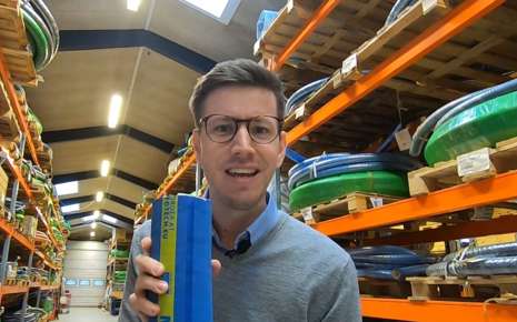 Ny industriell mjölkslang i Milkland-serien