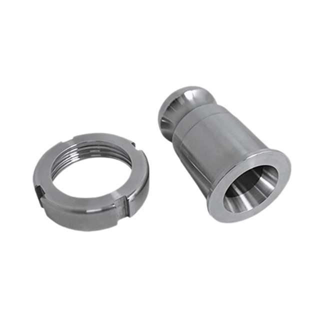 Adapter för Camlock med DS-överfallsmutter i rostfritt stål