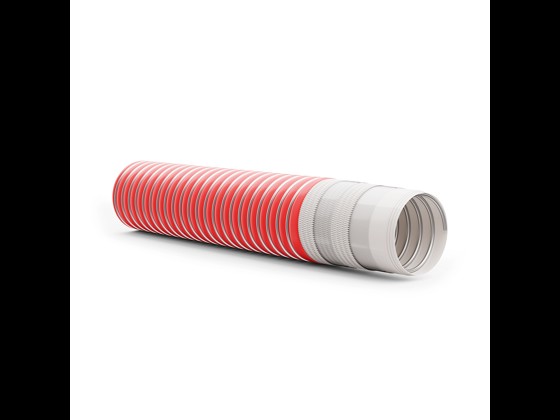 Antistatisk och slitstark PTFE SD kompositslang, designad för säker transport av aggressiva kemikalier. Beställ här!