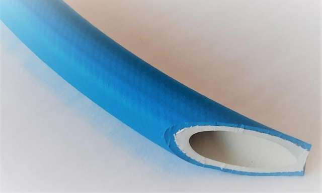 Tvärsnitt av ISAR WATER-slangen