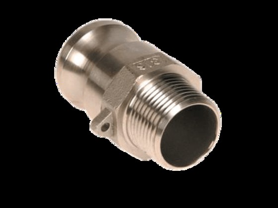 Högkvalitativ Camlock kopplingsnippel i rostfritt stål, typ F, från Alfotech. kan användas till olika vätske- eller gasledningar. Beställ online här.