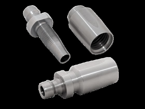 Alfotech's rostfria AG kopplingsnippel är av hög kvalitet och Nito-kompatibel. Används för koppling av slangar på integrerade skum- och tvättsystem etc.