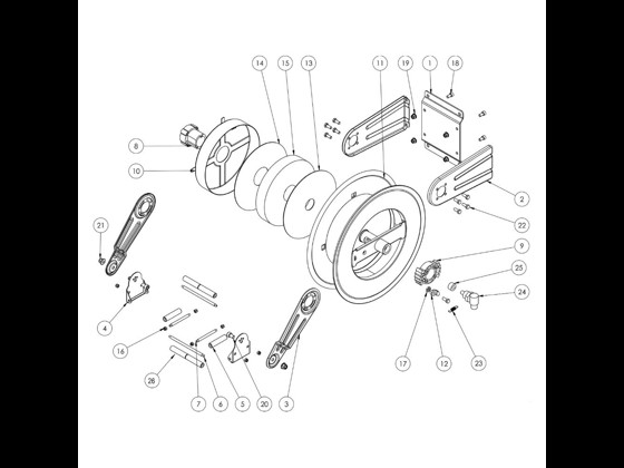 Vi erbjuder flera typer av reservdelar och kits till 1000-3503 AV slangvindare. Hitta dem här och beställ direkt via vår webbshop idag!