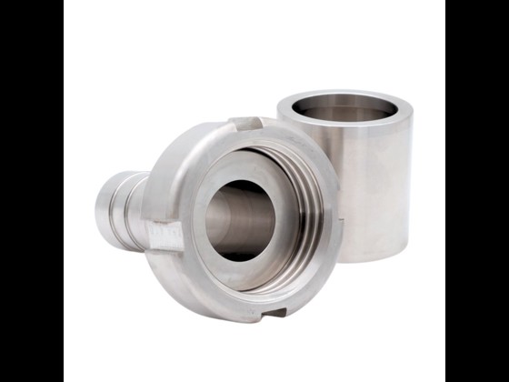 Alfotech's DS-överfallsmutter är av hög kvalitet och lämpar sig för såväl kemiska uppgifter som media med höga temperaturkrav. Består av stuts & muff.